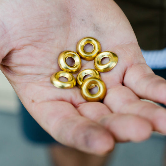 Brass Dome Washer - sold individually